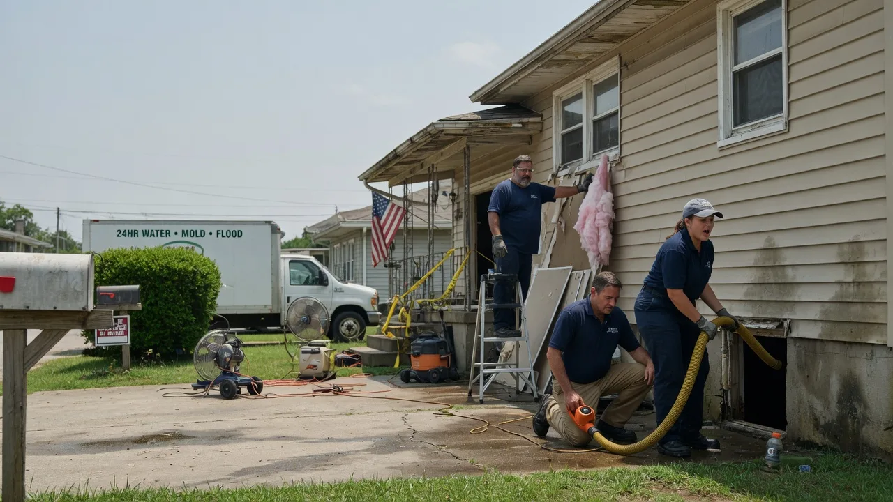 Water Damage Repair in Mansfield, IL near me